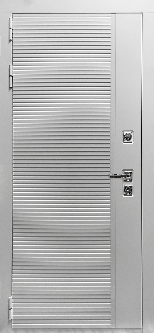 Дверь входная | Пиано | Белая — купить в Miss Doors