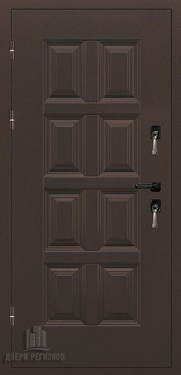 Дверь входная уличная | Винтер | муар мокко — купить в Miss Doors