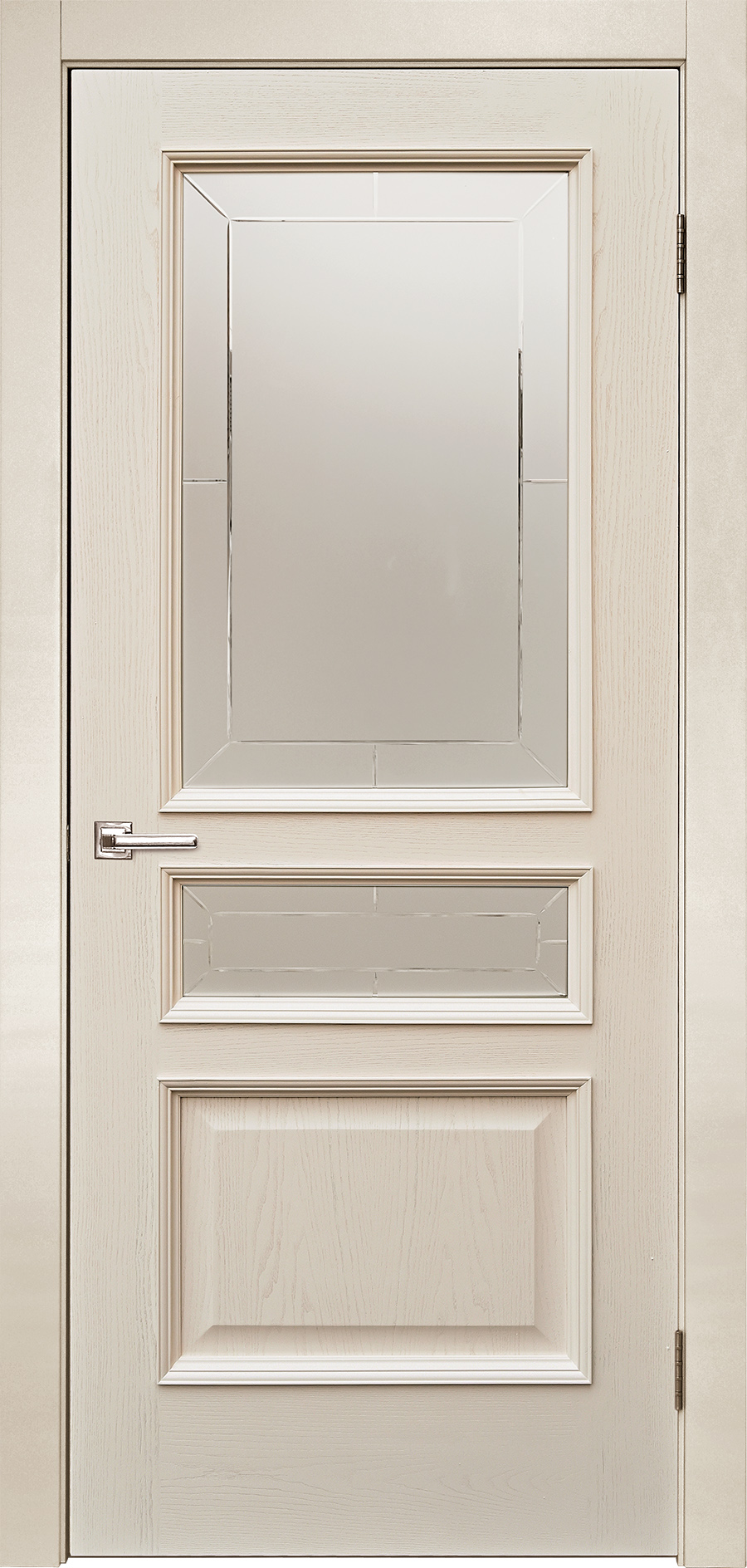 Асти | Шпон | Ясень карамельный | Остекленная — купить в Miss Doors