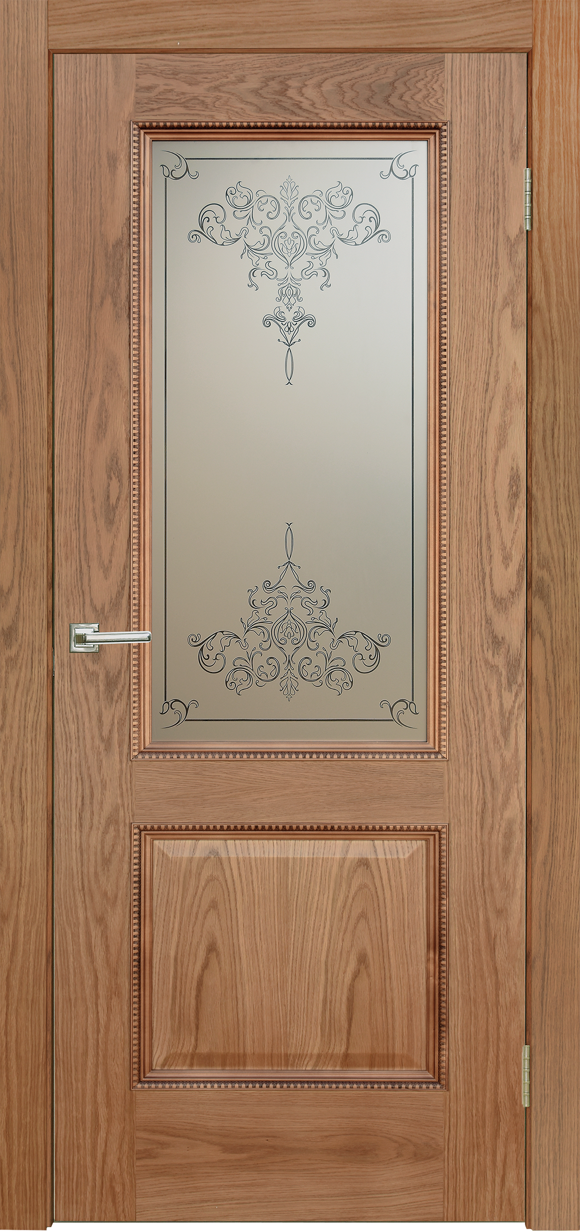 Эллада | Шпон | Натуральный дуб | Остекленная — купить в Miss Doors